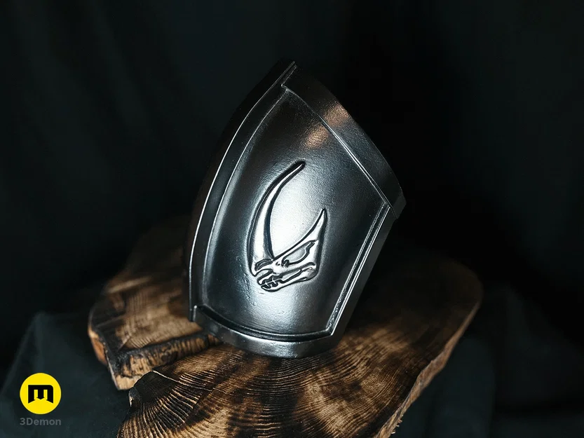 Giáp vai Mandalorian Mudhorn signet (file in 3D STL/OBJ) - Image 4