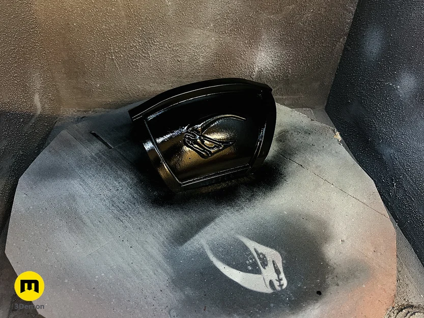 Giáp vai Mandalorian Mudhorn signet (file in 3D STL/OBJ) - Image 5