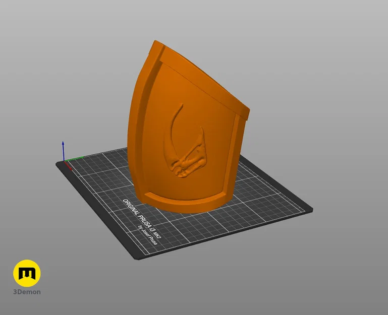 Giáp vai Mandalorian Mudhorn signet (file in 3D STL/OBJ) - Image 6