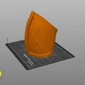 Giáp vai Mandalorian Mudhorn signet (file in 3D STL/OBJ) - Thumbnail 6