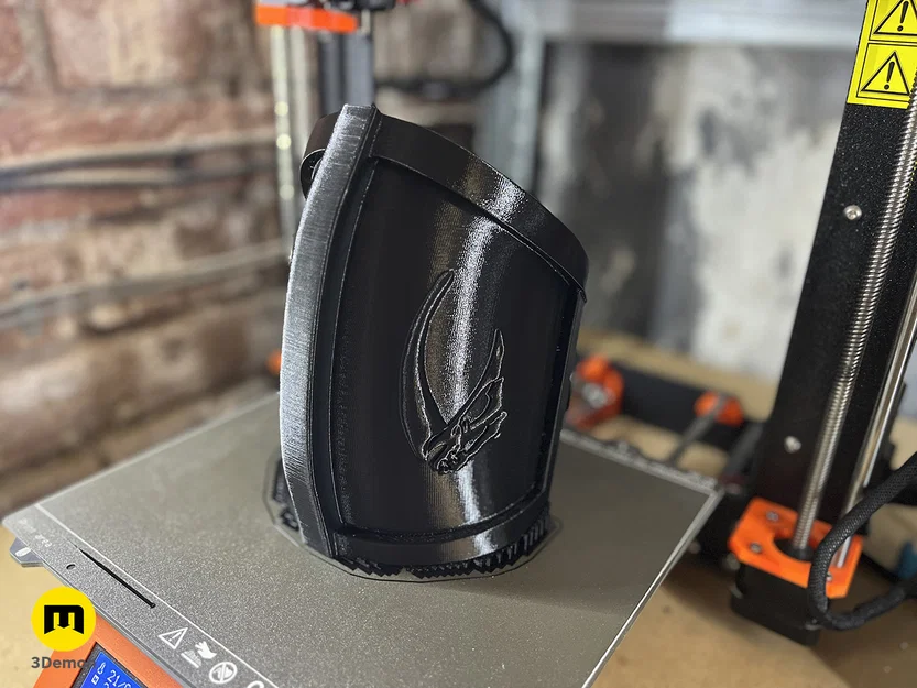 Giáp vai Mandalorian Mudhorn signet (file in 3D STL/OBJ) - Image 7