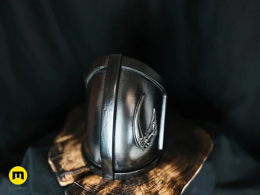 Giáp vai Mandalorian Mudhorn signet (file in 3D STL/OBJ) - Image 8