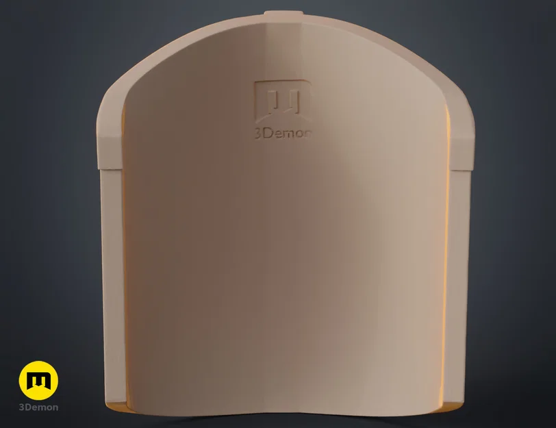 Giáp vai Mandalorian Mudhorn signet (file in 3D STL/OBJ) - Image 9