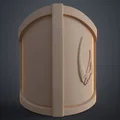 Giáp vai Mandalorian Mudhorn signet (file in 3D STL/OBJ) - Thumbnail 10
