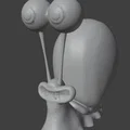 Mô hình 3D chú ốc sên Gary (SpongeBob SquarePants) cực đẹp - Thumbnail 1
