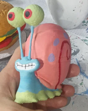 Mô hình 3D chú ốc sên Gary (SpongeBob SquarePants) cực đẹp - Image 2