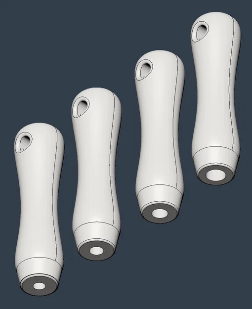 Cán cầm tay 100mm cho dũa và dụng cụ - File thiết kế 3D tùy chỉnh - Image 1