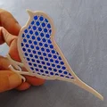 Mẫu in 3D ghim cài áo hình chim (Bird Brooch) nhỏ xinh - Thumbnail 11