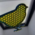 Mẫu in 3D ghim cài áo hình chim (Bird Brooch) nhỏ xinh - Thumbnail 15
