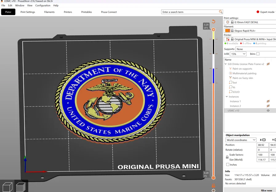 Coaster Thủy quân Lục chiến Hoa Kỳ (United States Marine Corps Coaster) - Image 2