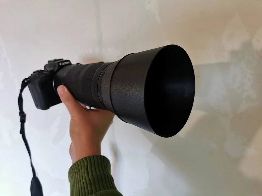 Lens hood Canon RF 100-400mm F5.6-8 IS USM – tương đương ET-74B - Image 1