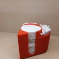 Khay đựng bông tẩy trang và tăm bông hình trái tim 3D tiện lợi - Thumbnail 4