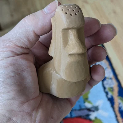 Hũ Rắc Muối Moai (Moai Salt Shaker)