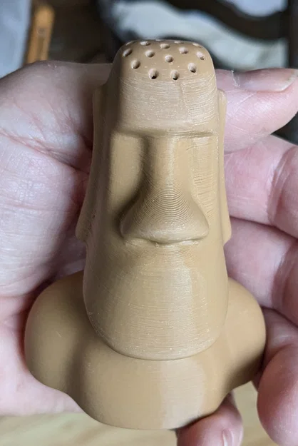 Hũ Rắc Muối Moai (Moai Salt Shaker) - Image 2