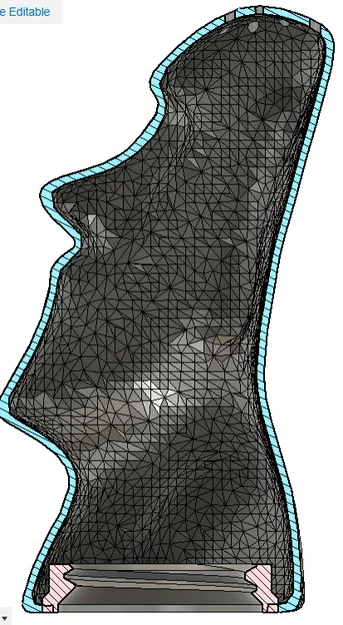 Hũ Rắc Muối Moai (Moai Salt Shaker) - Image 6