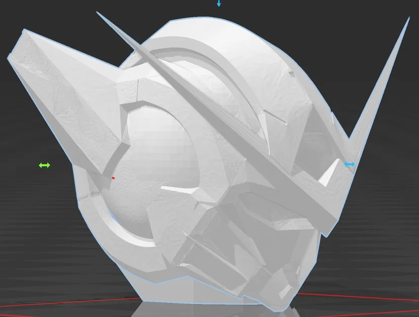 Mẫu đầu Gundam cho Dummy 13 - Phụ kiện tùy chỉnh 3D cực ngầu - Image 2