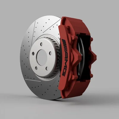 Cùm phanh AMG Brembo (AMG Brembo Brake Caliper) cho đĩa 360mm