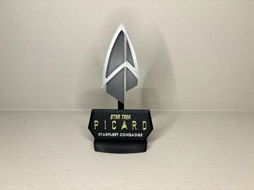 Combadge Star Trek: Picard (kèm chân đế) - Image 1