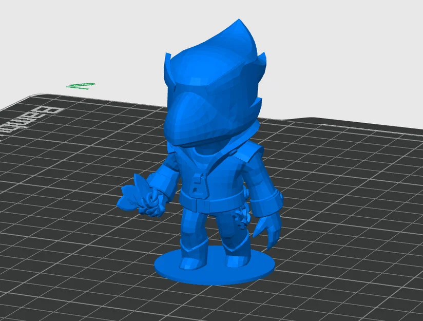 Mô hình Crow Brawl Stars có đế trưng bày - Bản in 3D chất lượng - Image 1