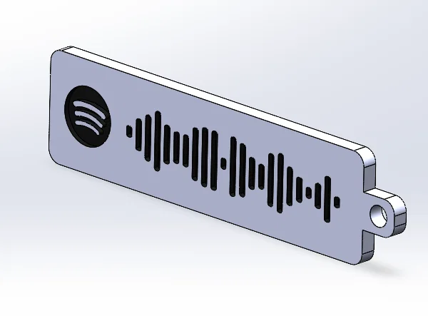 Móc khóa Spotify kèm tên artist (nhiều artist: Taylor Swift, BTS, The Weeknd...) - Image 2