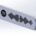 Móc khóa Spotify kèm tên artist (nhiều artist: Taylor Swift, BTS, The Weeknd...) - Thumbnail 2