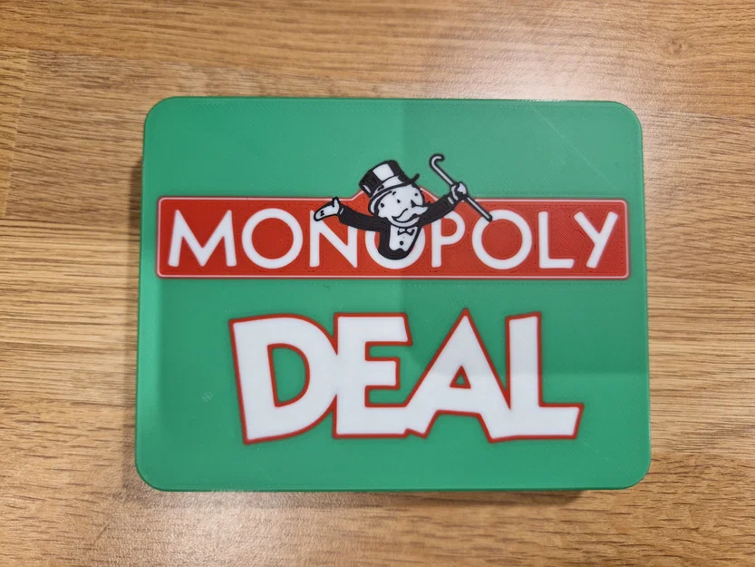 Hộp đựng bài Monopoly Deal in 3D: Gọn gàng và bền bỉ - Image 3