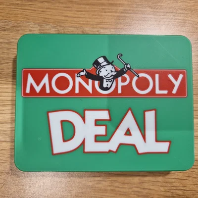 Hộp đựng bài Monopoly Deal in 3D: Gọn gàng và bền bỉ