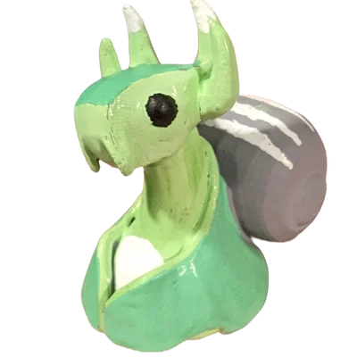 Mô hình 3D ốc sên không gian Sylvie từ game Astroneer