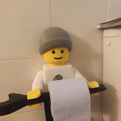 Mũ len Beanie cho giá treo giấy vệ sinh phong cách Lego độc đáo