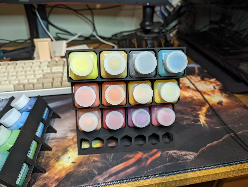 Kệ đựng chai sơn airbrush Timbertech 30ml - Image 2