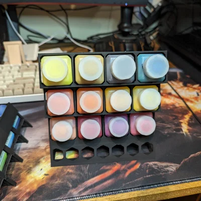 Kệ đựng chai sơn airbrush Timbertech 30ml