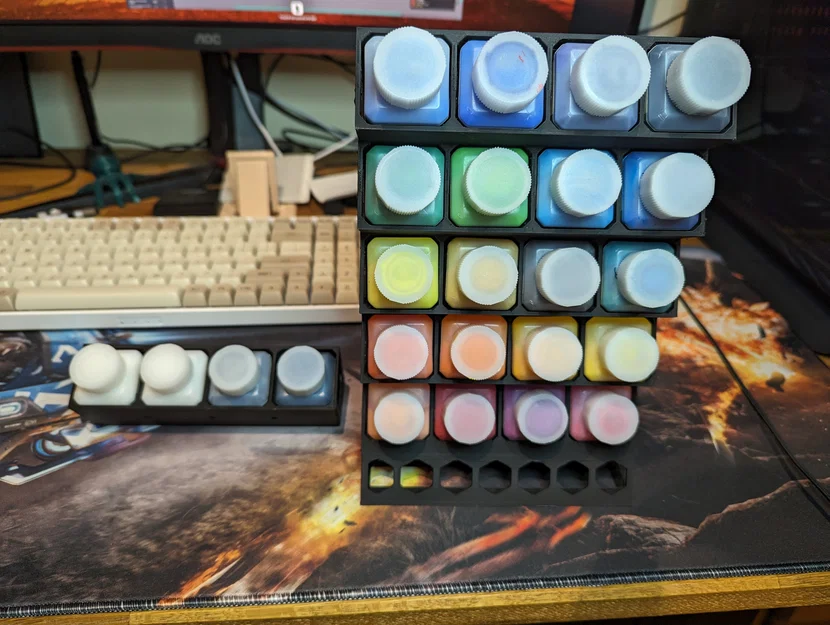 Kệ đựng chai sơn airbrush Timbertech 30ml - Image 3