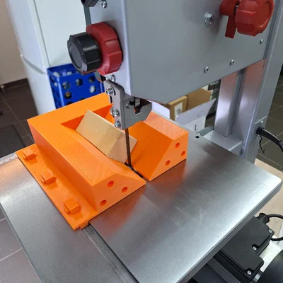 Phụ kiện band saw: 45° sled (cutting jig) cho Metabo BAS 261