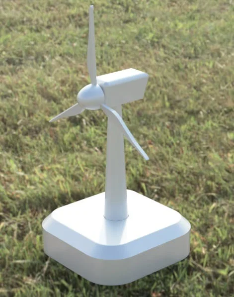 Mô hình tua-bin gió (Wind turbine model / Windrad Modell) - Image 1