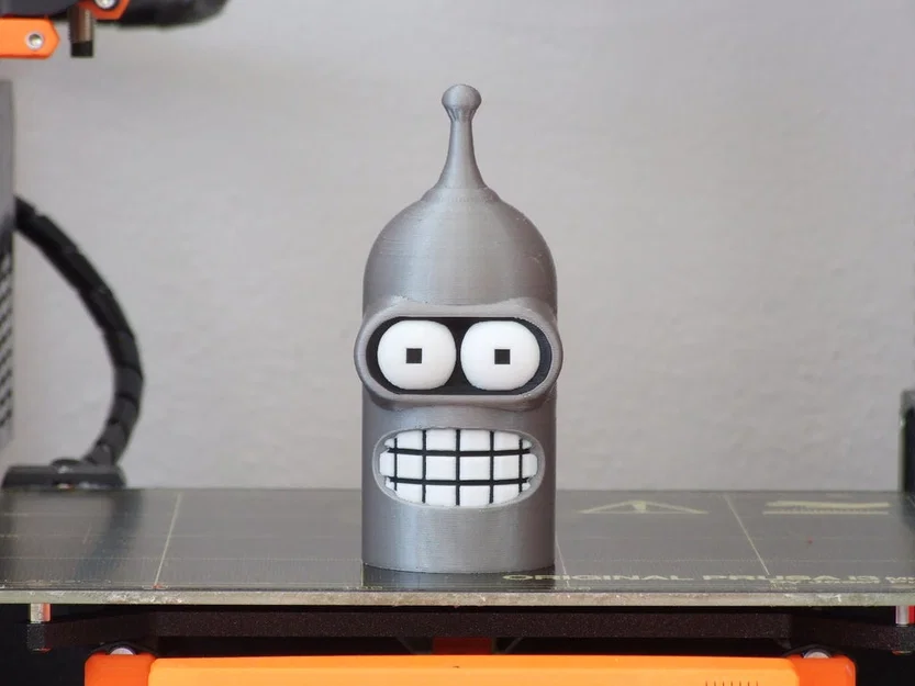 Mô hình Bender từ Futurama - Phiên bản in 3D đa vật liệu cực chất - Image 1