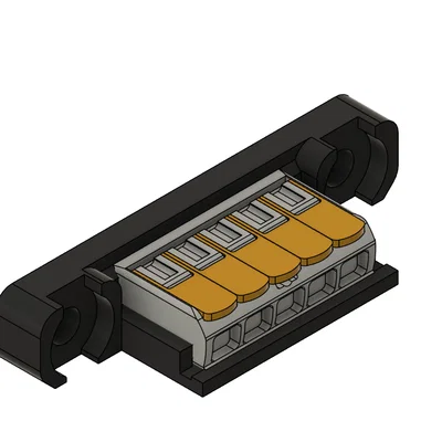 Ngàm gắn WAGO 221-415 cho khung nhôm máy in 3D Voron, Mercury