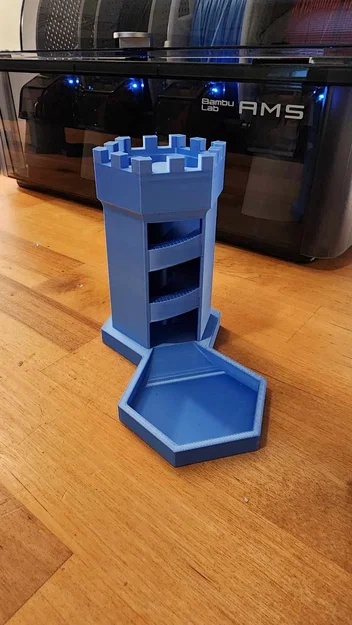Tháp Xúc Xắc Mini Đơn Giản (Simple Micro Dice Tower) - Image 2