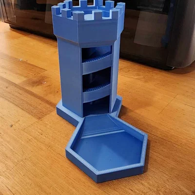 Tháp Xúc Xắc Mini Đơn Giản (Simple Micro Dice Tower)