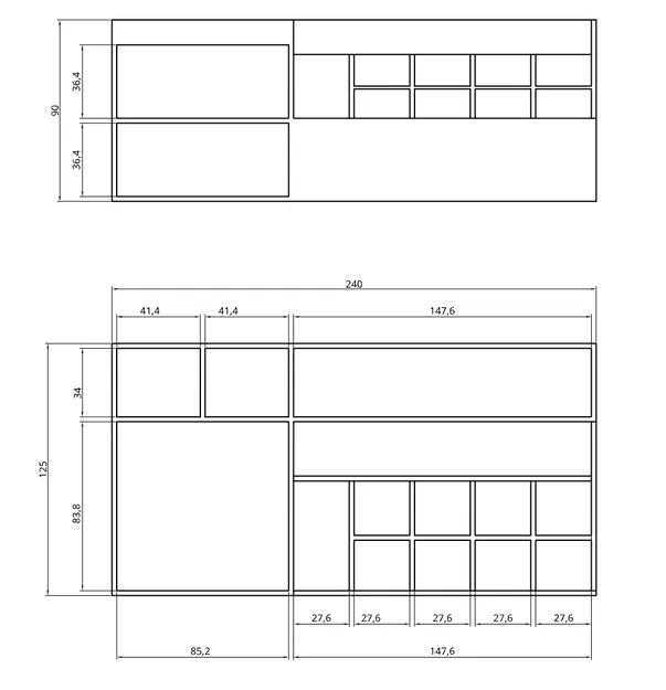 Khay đựng mỹ phẩm thông minh có ngăn kéo (Makeup Organiser) - Image 5