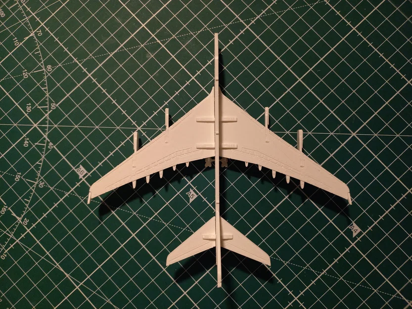 Airbus A380 Kit Card – Mô hình lắp ráp để in 3D - Image 4