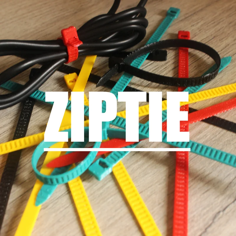 Dây rút nhựa 3D (Zip Tie) - Giải pháp quản lý dây cáp cực tiện lợi