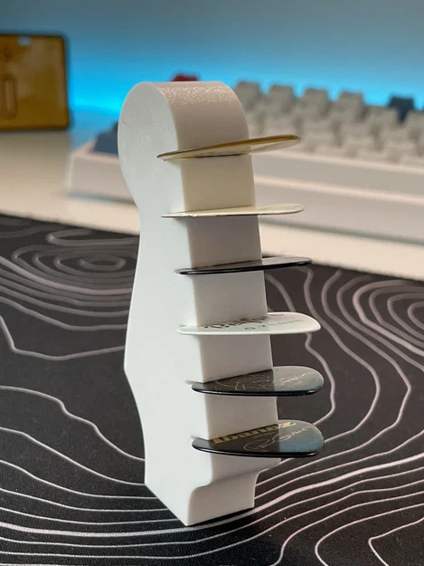 Giá đựng pick đàn Guitar hình đầu cần đàn - Image 8