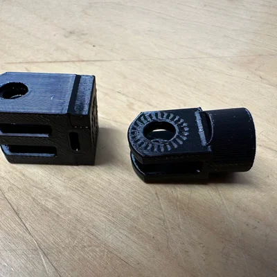 Khớp nối xoay đa năng 360 độ cho tay đỡ in 3D