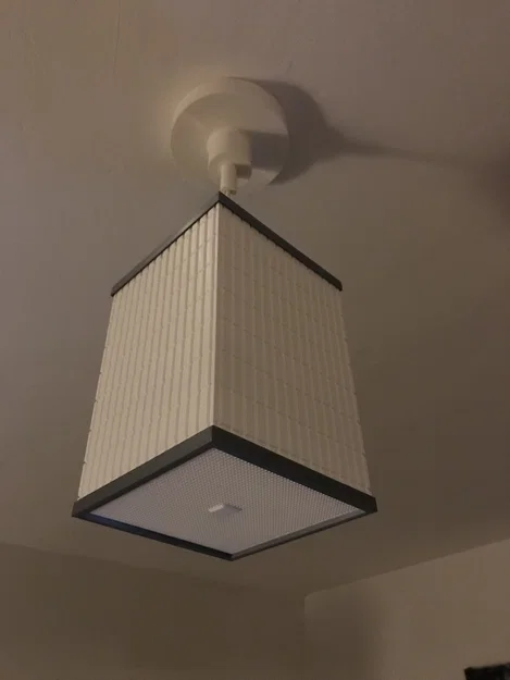 Đèn thả trần (Pendant Lamp) - Thiết kế vuông - Image 1