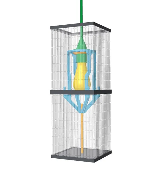 Đèn thả trần (Pendant Lamp) - Thiết kế vuông - Image 2