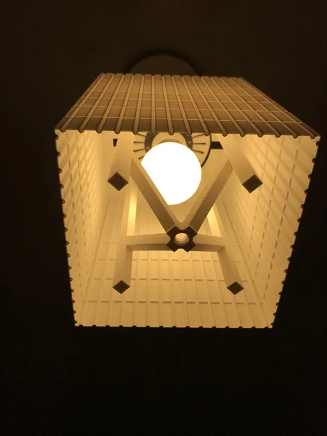 Đèn thả trần (Pendant Lamp) - Thiết kế vuông - Image 3