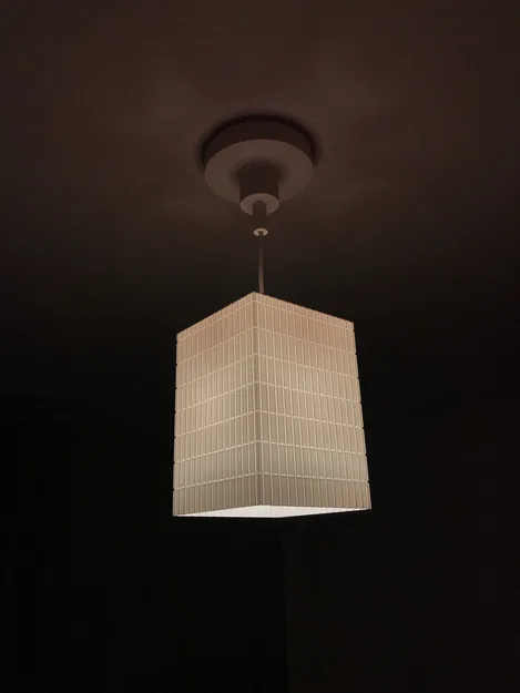 Đèn thả trần (Pendant Lamp) - Thiết kế vuông - Image 7