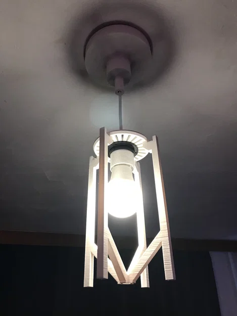 Đèn thả trần (Pendant Lamp) - Thiết kế vuông - Image 10