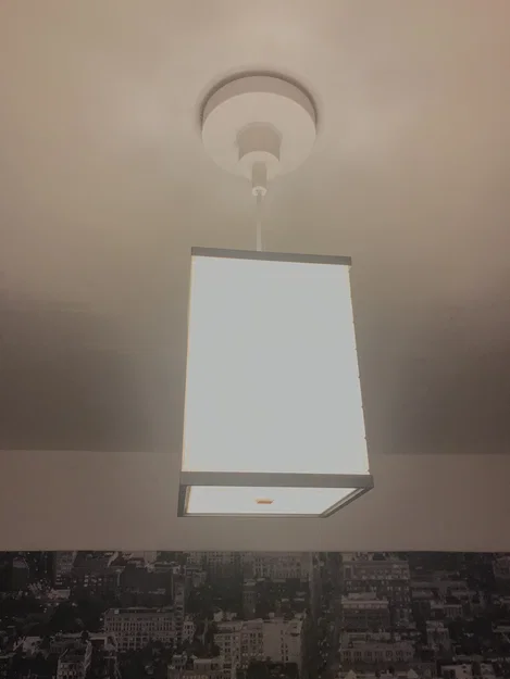 Đèn thả trần (Pendant Lamp) - Thiết kế vuông - Image 14