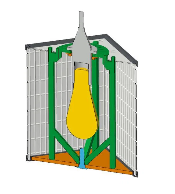 Đèn thả trần (Pendant Lamp) - Thiết kế vuông - Image 15